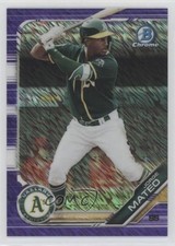 2019 Bowman Chrome Prospects Purple Shimmer Refractor Jorge Mateo #BCP-217 0w7