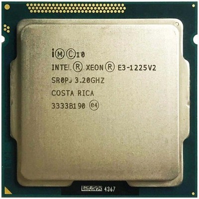 Intel Xeon E3-1225 v2 / 4 x  3.10 GHz / 6MB / LGA 1155 / 5 GT/s Prozessor