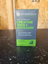 Sunwarrior Post-Workout Creatine 3000 & Astragin 120 Ct Exp 02/27