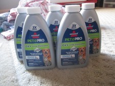 5 New Sealed Bissell Pet Pro OXY Urine Eliminator Carpet Cleaner 8 fl oz