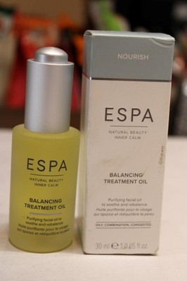 ESPA Balancing Treatment Facial Oil Natural Beauty Inner Calm 1oz. 30ml NEW