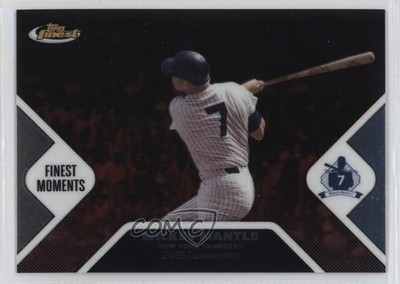 2006 Topps Finest Moments /850 Mickey Mantle #MMFM17 HOF 1dm4