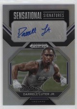 2023 Prizm Draft Picks Sensational Signatures Silver Darrell Luter Jr Auto 18em