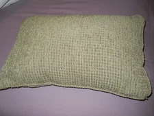 Transitional Solid Green Rectangle 18" X 12" Pillow_