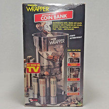 MAGNIF Money Wrapper Coin Sorting Machine Starts Automatically VTG 1990s