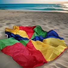 Childrens Play Parachute Teaching Cooperation Bringing Joy Strong Nylon And...