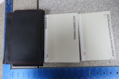Kia Forte Owner's Manual 2020 Book Set 20 Free Shipping OM992