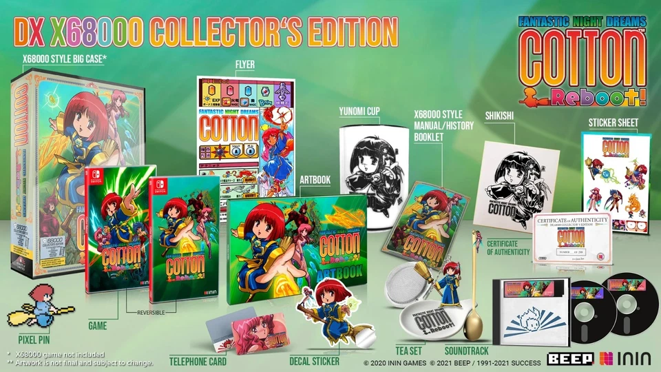 [ NSW ] NEW / UNOPENED - COTTON REBOOT X68000 EDITION - 2D SHMUP - Switch JAPAN - Image 2 of 4