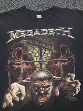 Megadeth Shirt 2009 Size Large Band Tour