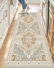 2X6 Washable Runner Rug, Soft Non Slip Carpet for Hallway Kitchen