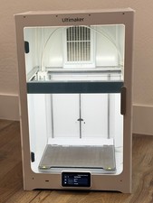 2 Ultimaker S7 Pro 3D Printers Lot w/ 47 Spools, 16 Cores, Dryer, Extras