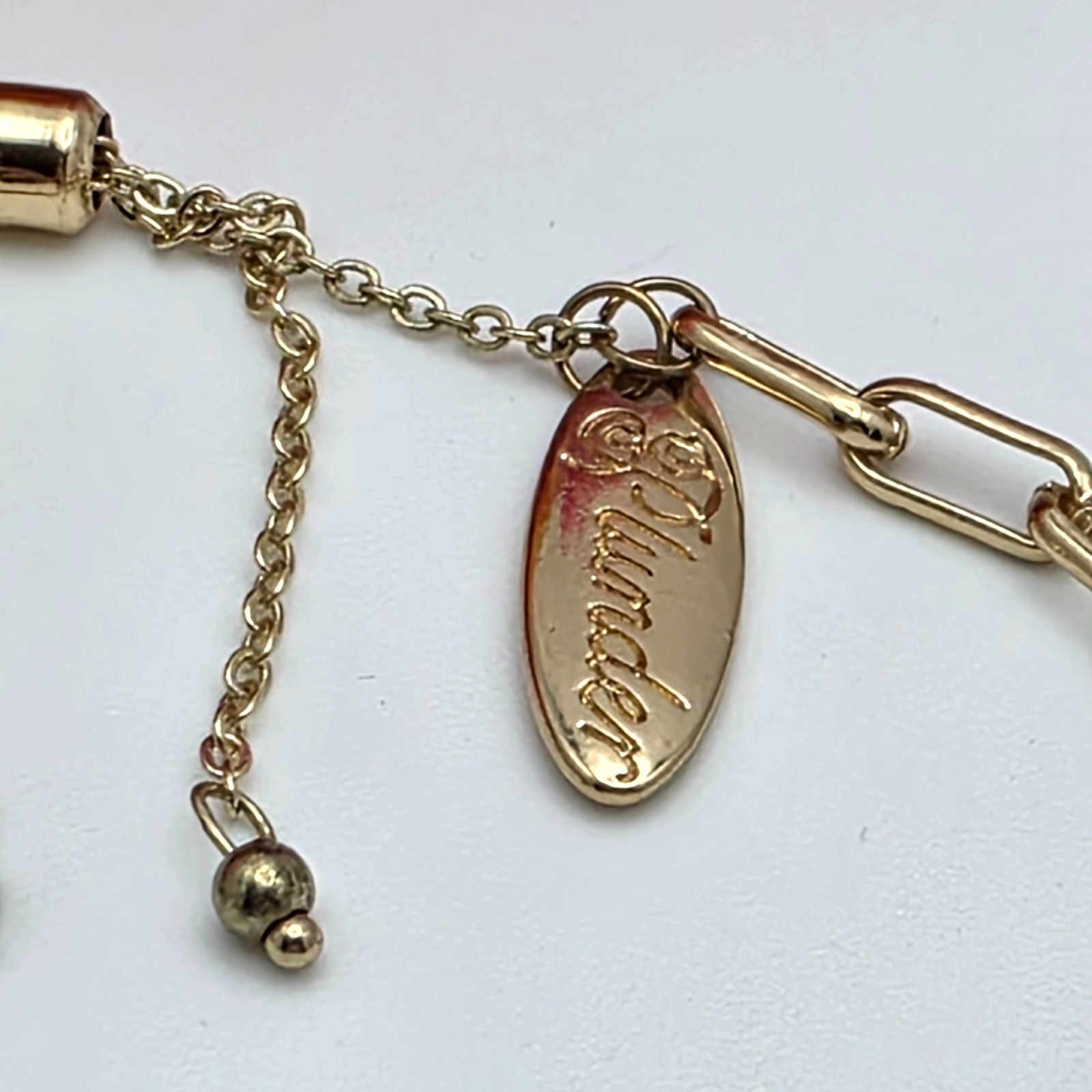 Plunder Multicolor Bead Bracelet Adjustable Gold … - image 4