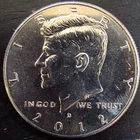 JFK HALF DOLLAR - 2012 D - VERY LOW MINTAGE - NIFC - BU - FREE SHIPPING