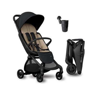 Mima Miro Compact Stroller Travel Bundle, Lightweight Cabin Approved Baby Str...