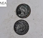 1864+1874 Indian Head Cent Set/Lot ~ Better Dates! ~ 2 Coins ~ ZIL77