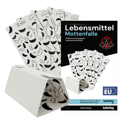Novokill Lebensmittelmotten Falle - giftfrei - Pheromonfalle