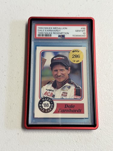 1988 Maxx - Dale Earnhardt #99 (RC) Promo Limited #/999 PSA 10