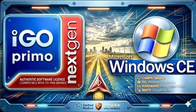 NAVIGATIONSOFTWARE WIN CE IGO 16GB SD KARTE NAVIGATION EU 2025 LKW PKW TÜRKEI 
