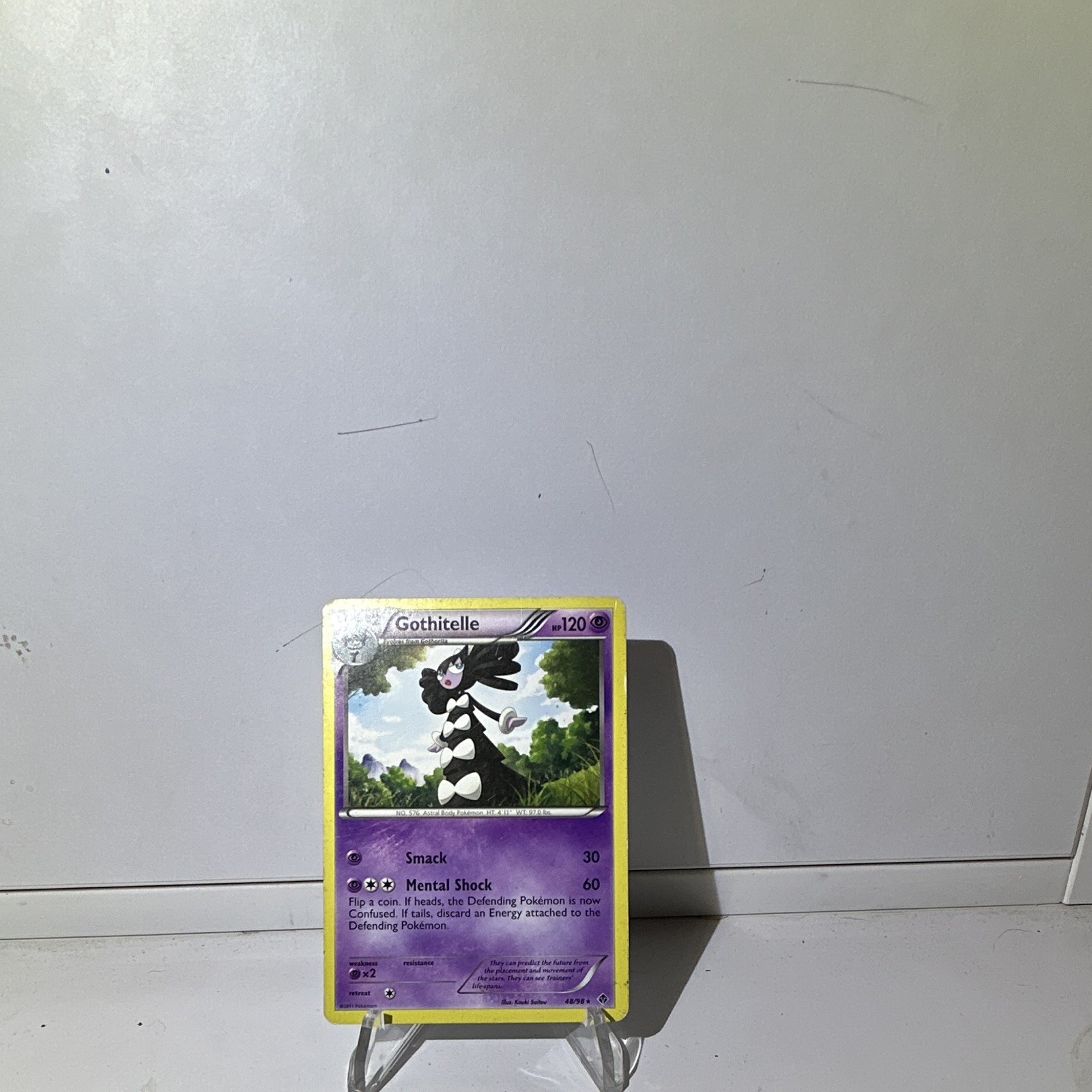 Pokemon TCG Gothitelle 48/98 Emerging Powers Unlimited 120HP Rare