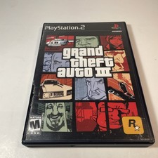 Grand Theft Auto GTA III Ps2 Sony Playstation 2 Complete CIB - Tested
