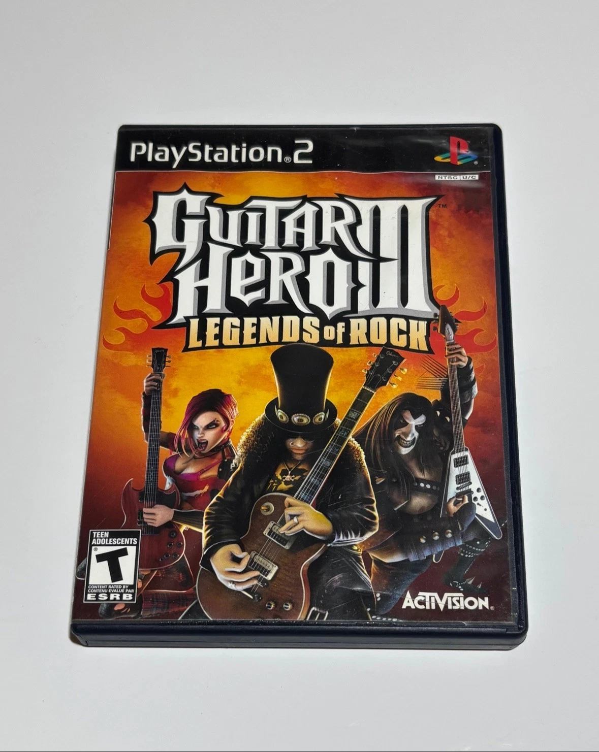 Guitar Hero III Legends of Rock PS2 Game Only Activision