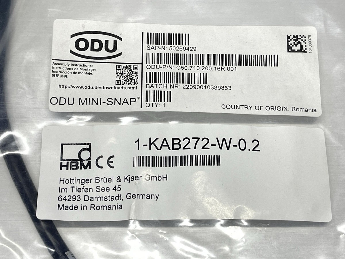Câble Ou Sonde Brüel & Kjaer (BK) - Pour Appareils De Mesure - Occasion