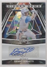 2022 Panini Elite Extra Edition Hidden Gems Black Danny Serretti Auto 0j81