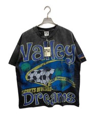 VALE FOREVER Mens Black Cotton Futball T-Shir...