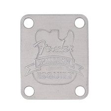 Fender American Esquire 70th Anniversary Neck Plate - Un-Plated Steel