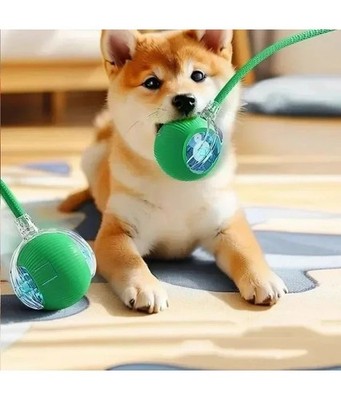 Katze Interaktiver Rollball Spielzeug Wiederaufladbar Automatisch Smart Haustier Spielzeug mit Schwanz