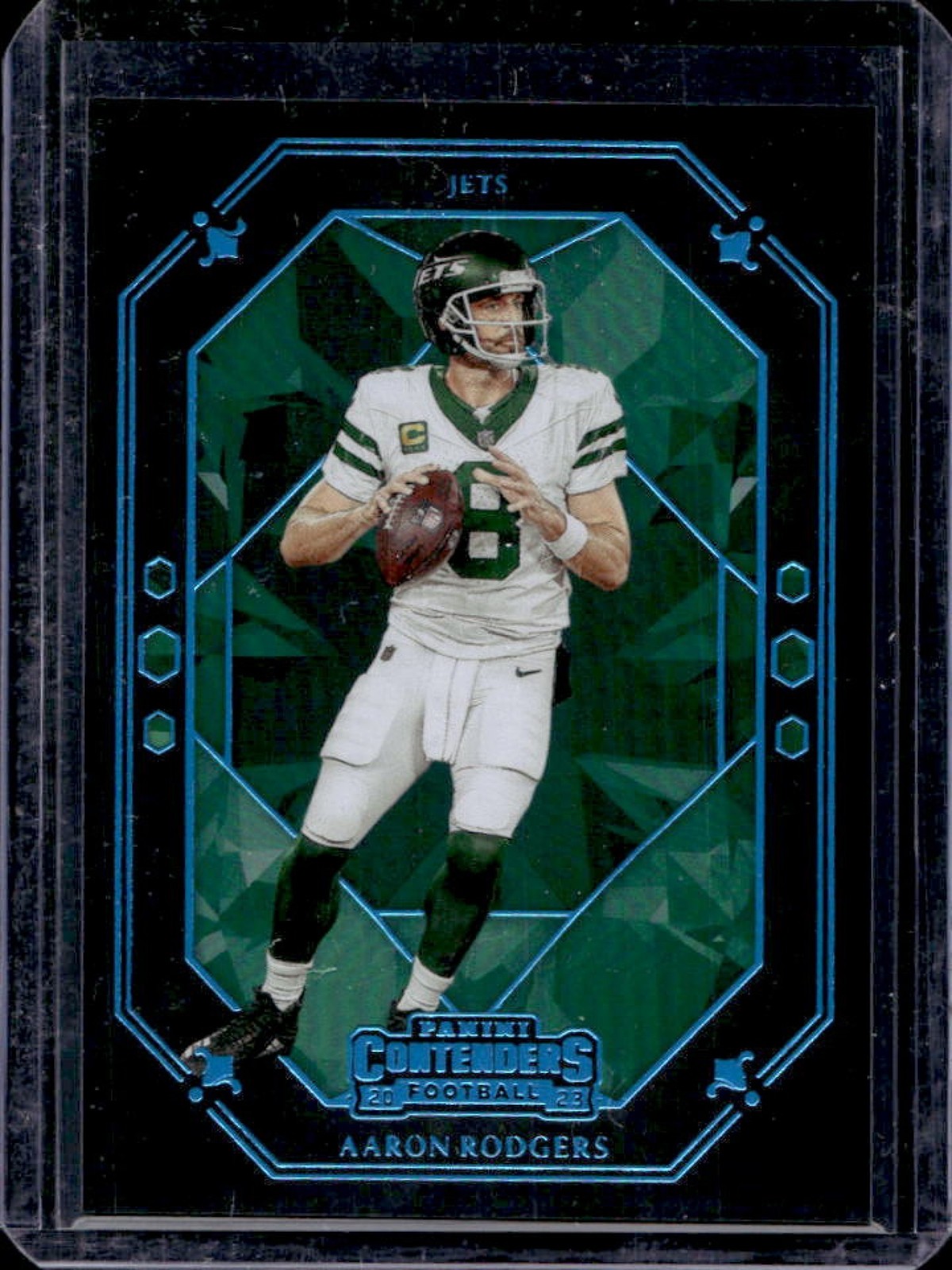 2023 Contenders Aaron Rodgers Crown Jewels #8 Jets