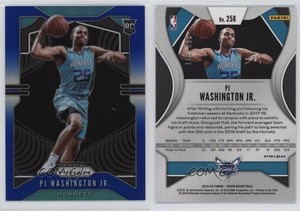 2019-20 Panini Prizm Rookie Blue Prizm /199 PJ Washington Jr #258 Rookie RC
