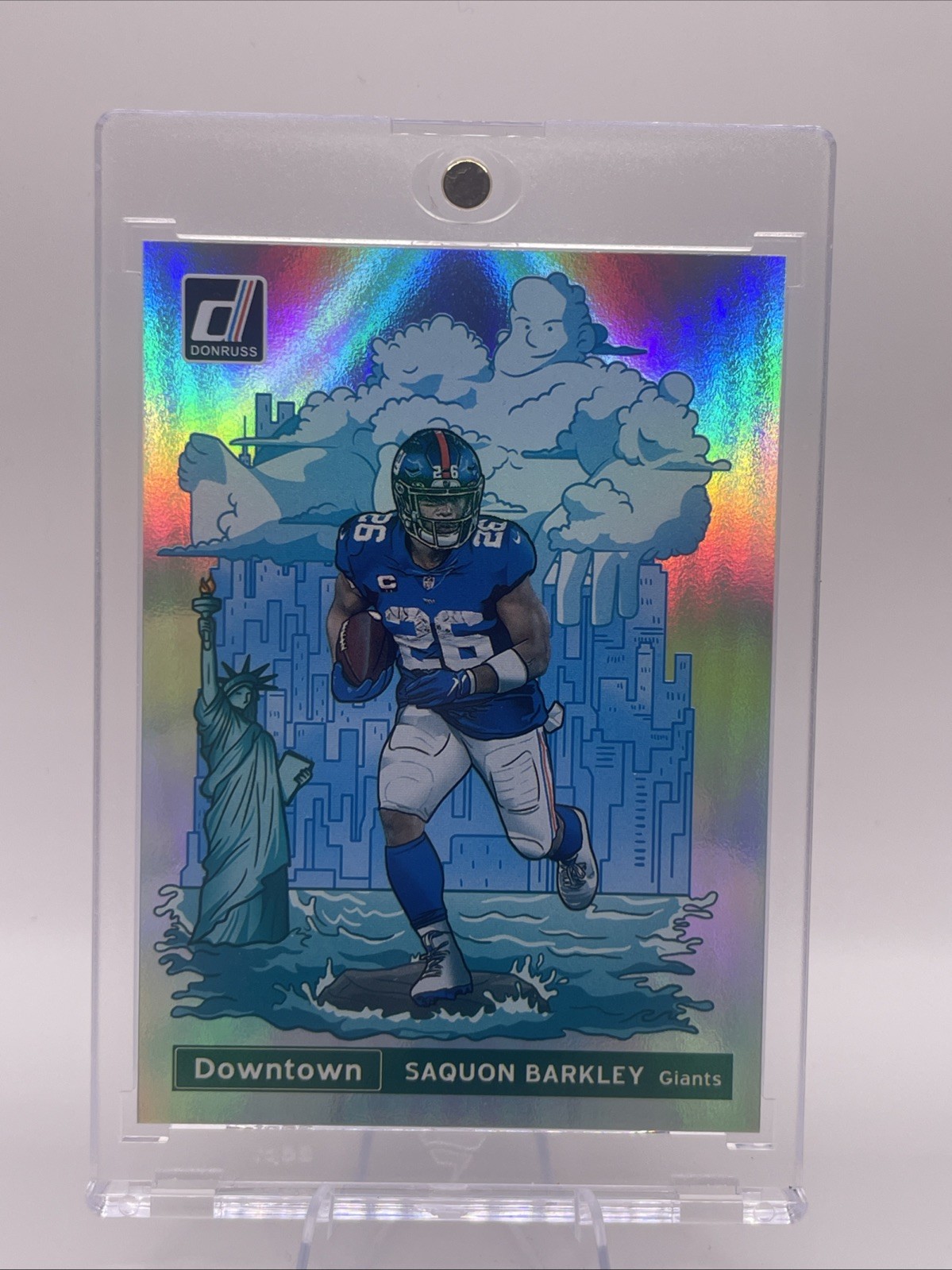 2021 PANINI DONRUSS DOWNTOWN #DT-6 SAQUON BARKLEY