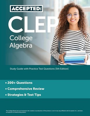 Cox | CLEP College Algebra | Taschenbuch | Englisch (2022) | Accepted, Inc.