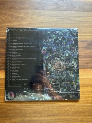 Subtronics Tesseract Black Smoke Sparkle Double Gatefold Vinyl LP
