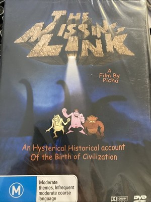 The Missing Link BRAND NEW DVD DEC51 Uber-RARE CULT Animation by Picha - Funny!