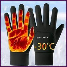Autumn and Winter Touchscreen Men's and Women's Warm Gloves Plush