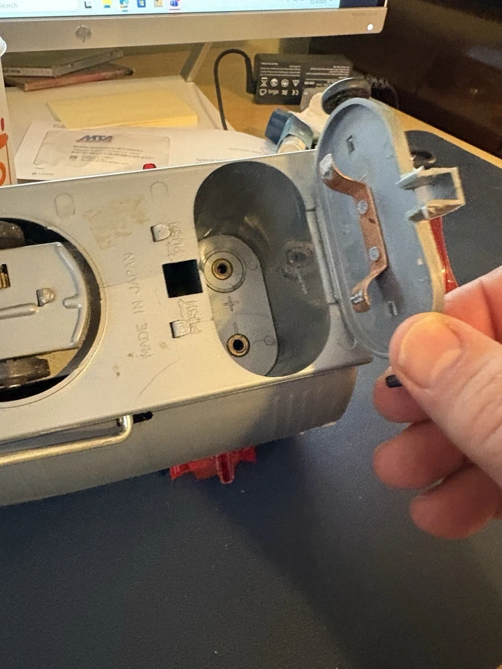 Nave espacial Nomura de hojalata a batería US Moon Traveler Apollo-Z años 60 Japón Foto 2 de 4