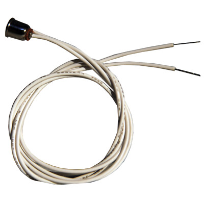 T-1 3/4 Midg Screw Base Socket with 16'' lead wires.  Hobbyist/Models - 100 PCS