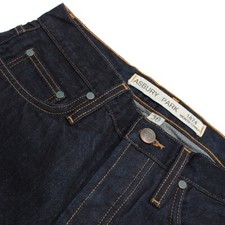 Asbury Park NWT 5 Pocket Jeans Size 30 US In Solid Blue 100% Cotton