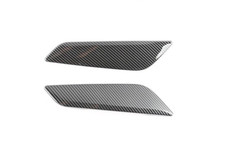 Carbon Fiber Print Fender Side Vent Trim Covers Fits 17-23 G30 G31 528i 535i 550