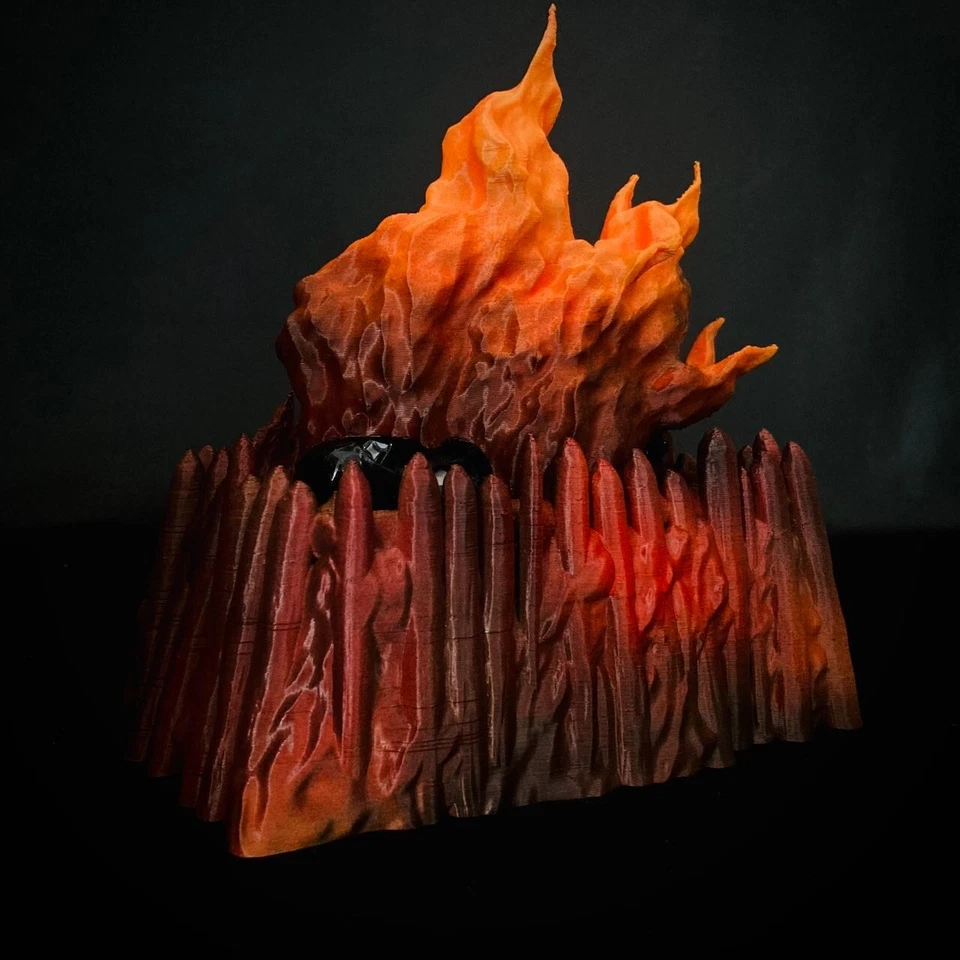Darth Vader's (Anakin Skywalker's) Funeral Pyre for 3.75IN (1:18) FIGURE DIORAMA - Image 3 of 4