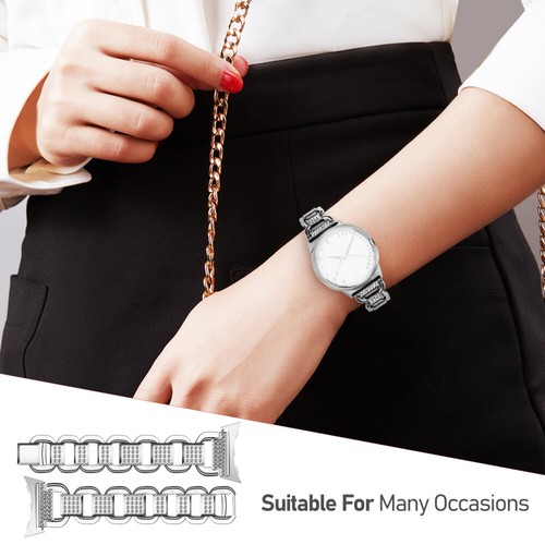 Wachriemen + Schutzhülle Damen Ersatzarmbänder Für Die Uhr Uhrenarmbänder - 第 6/11 張圖片