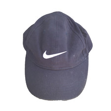 Nike Infant Gray Hat Cotton Strapback White Swoosh