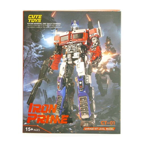 Cute Toys CT-01 CT01 Iron Prime OP Mecha Future Warrior Action Figure in stock - Picture 11 of 12