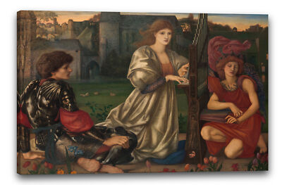 Kunstdruck Sir Edward Burne-Jones - Das Liebeslied