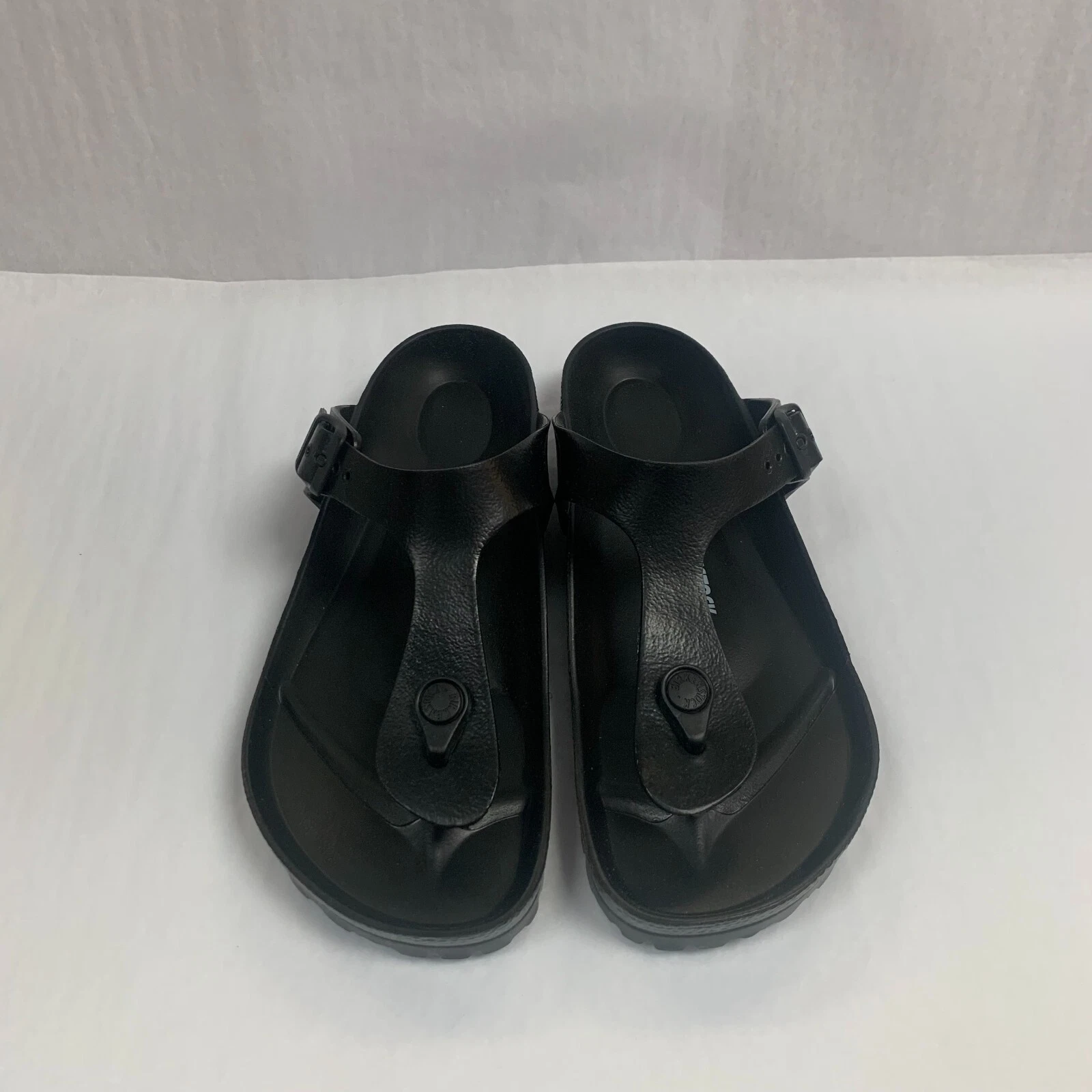 Birkenstock New w/ Box Gizeh Black EVA Regular Width - Select Size