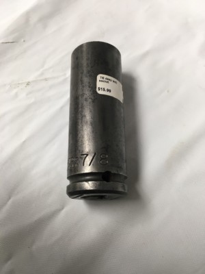Proto Professional 7328S 1/2 inch drive 7/8 12 point deep impact socket  USA