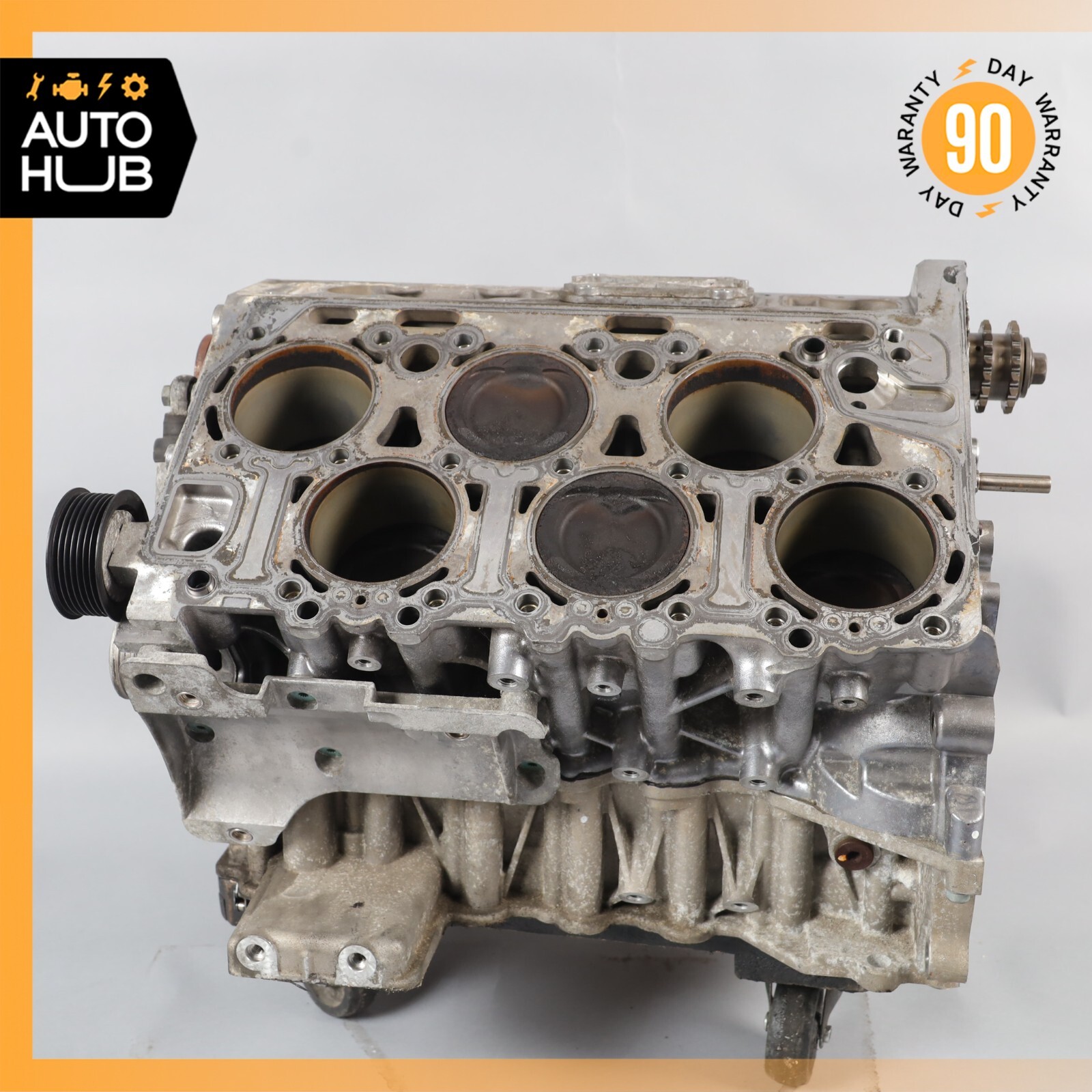 03-13 Bentley Continental Flying Spur GT 6.0L Engine Motor Block OEM