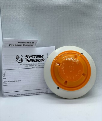 System Sensor 2151 Photoelectric Low-Profile Plug-In Smoke Detector